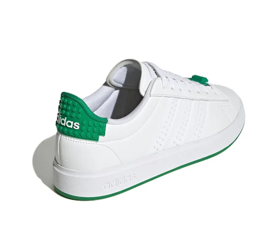 Giày Adidas Grand Court x Lego 2.0 'White Green' GW7177 — ảnh 4