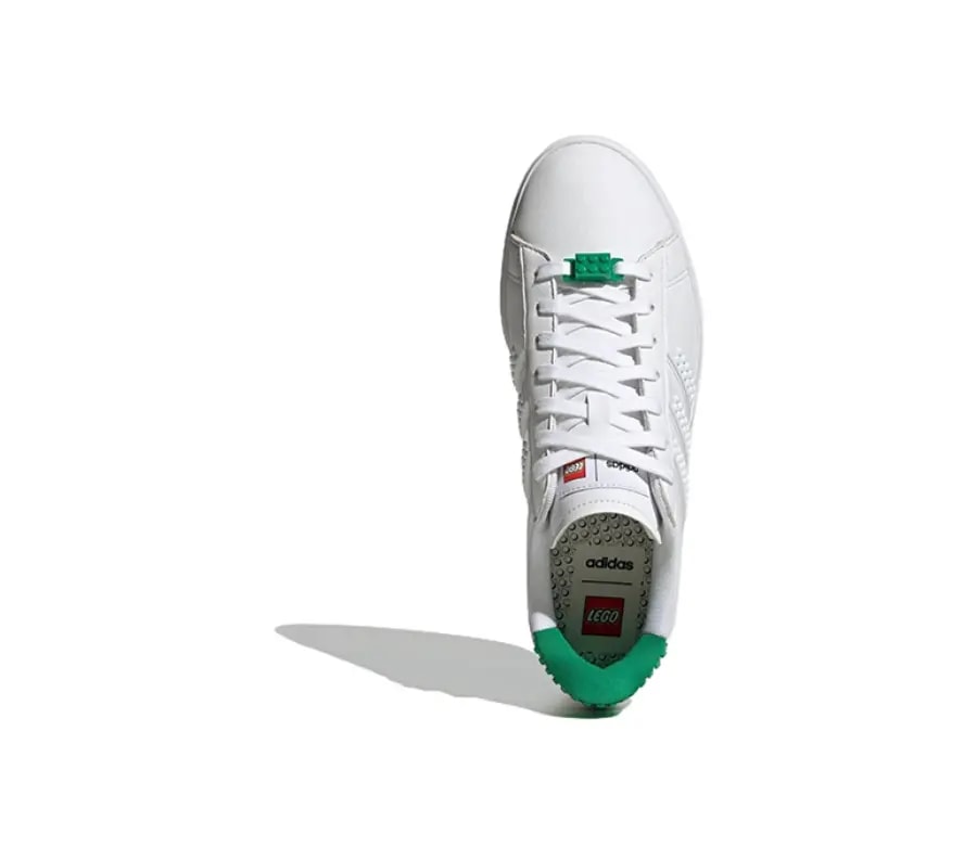 Giày Adidas Grand Court x Lego 2.0 'White Green' GW7177 — ảnh 5