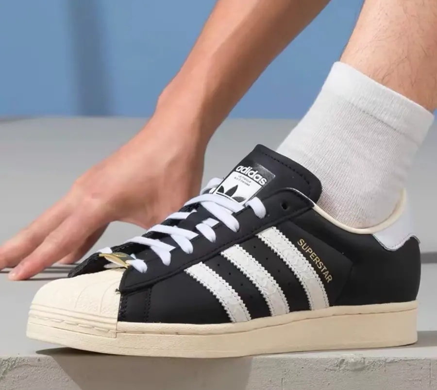 Giày Adidas Originals Superstar 'Black White' ID4676 — ảnh 5