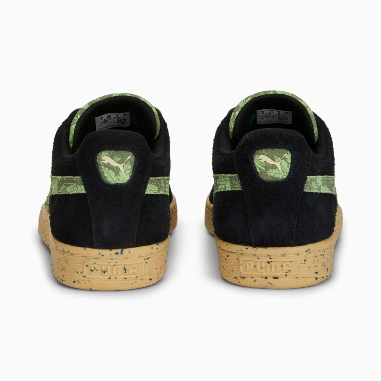 Giày Puma Suede Gentle Jungle 'Black' 390057-02 — ảnh 5
