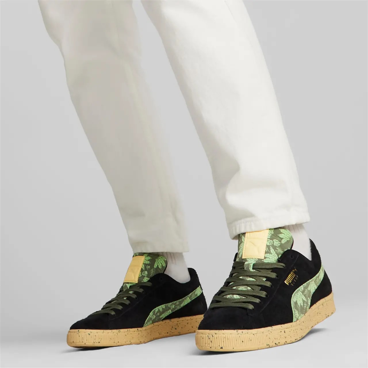 Giày Puma Suede Gentle Jungle 'Black' 390057-02 — ảnh 3