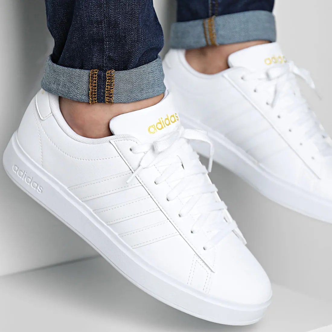 Giày Adidas Grand Court 'White' GW9213 — ảnh 2