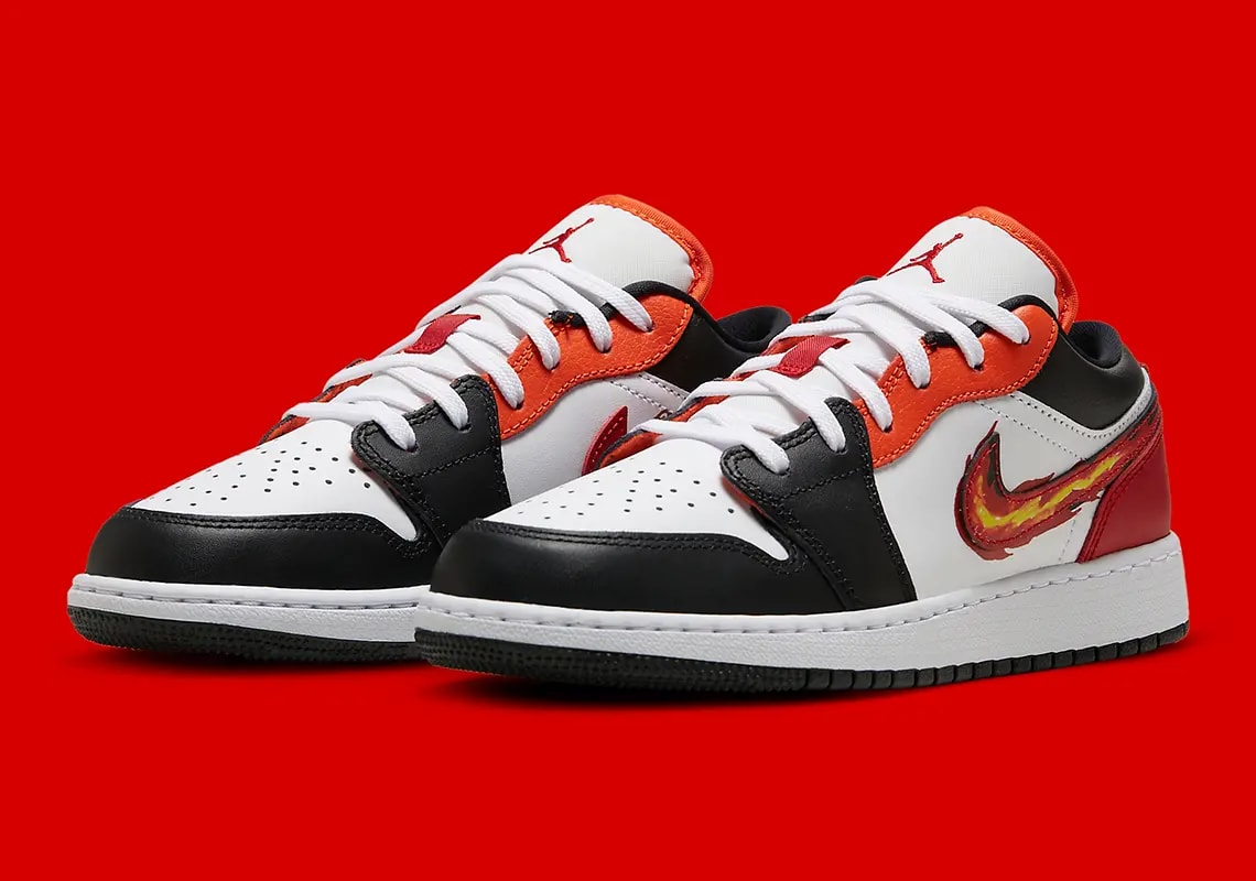 Giày Nike Air Jordan 1 Low SE 'Just Skate Red' FJ7222-101 — ảnh 2