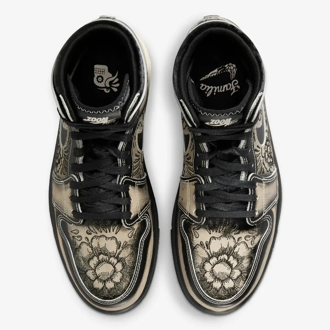 Giày Nike Air Jordan 1 High Zoom CMFT 2 'Dia de los Muertos' FQ8155-010 — ảnh 5