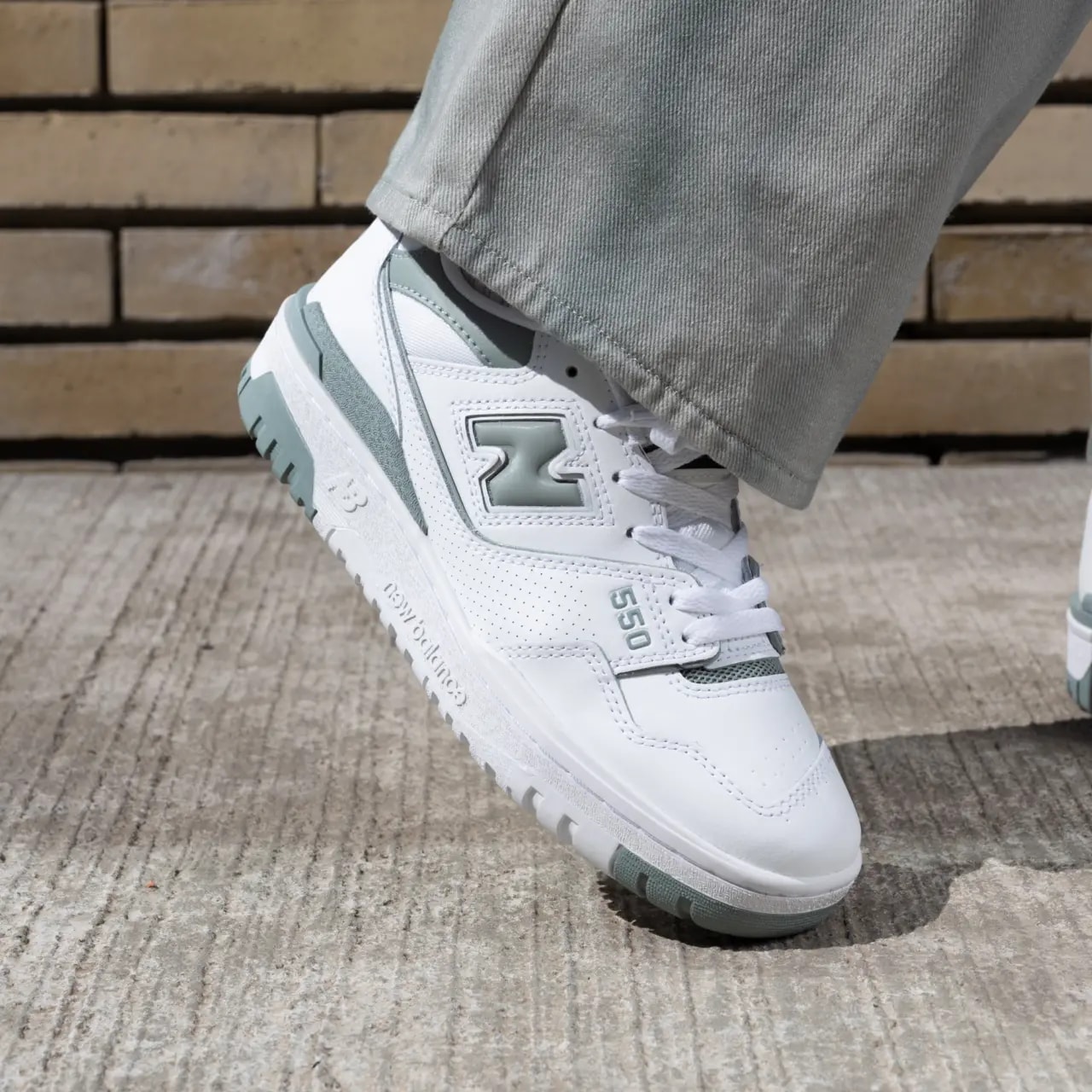 Giày New Balance 550 'White Juniper' BBW550BG — ảnh 5