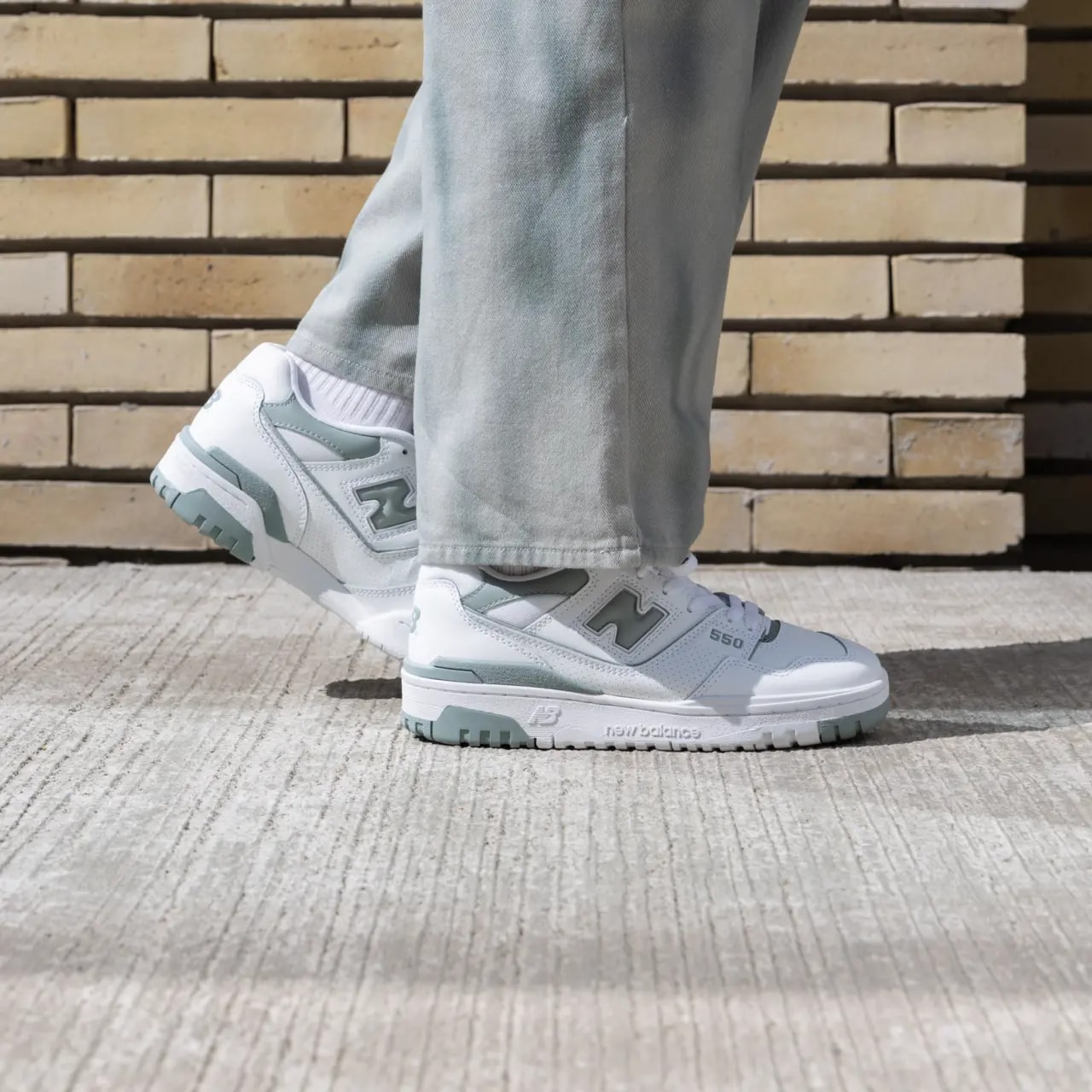 Giày New Balance 550 'White Juniper' BBW550BG — ảnh 2