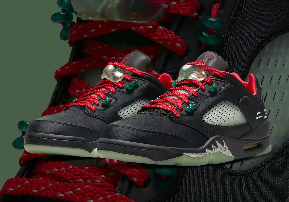 Giày Nike Air Jordan 5 Retro Low 'CLOT Jade' DM4640-036 — ảnh 2