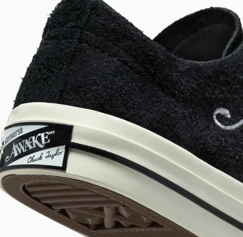 Giày Converse x Awake NY One Star Pro 'Ox Black Egret' A07143C — ảnh 5