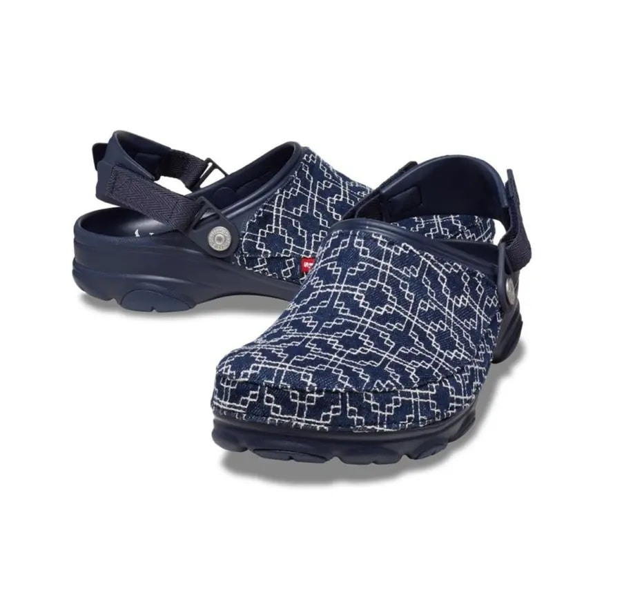 Dép Crocs Classic All-Terrain Clog 'Levi's Sashiko' 208917-410 — ảnh 2
