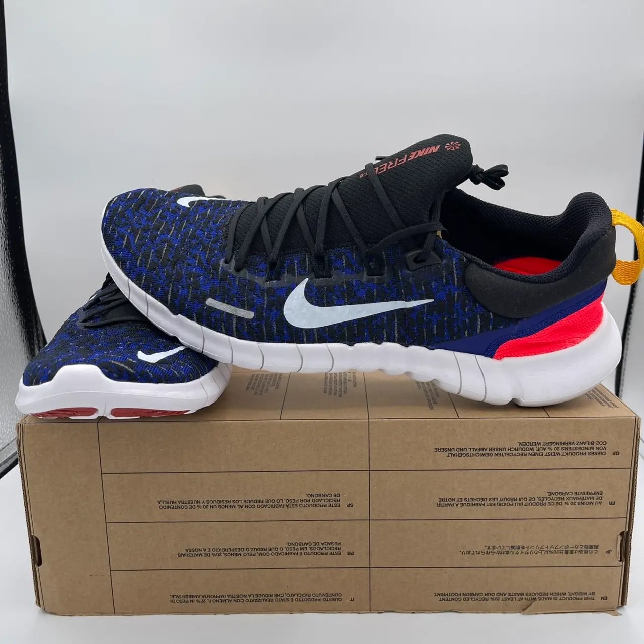 Giày Nike Free Run 5.0 'Black Concord' CZ1884-011 — ảnh 5