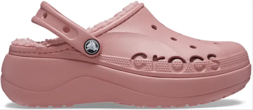 Dép Crocs Classic Platform Lined Clog 'Pink' 208708-682 — kich-thuoc: 36-37