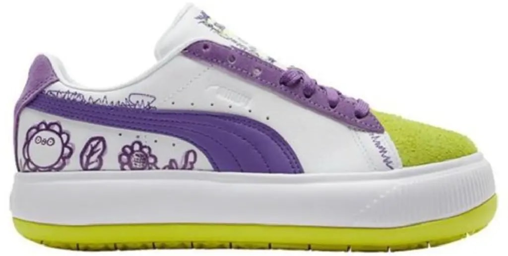 Giày Puma x Flabjacks Suede Mayu 'Garden Of Rest' 388594-01 — kich-thuoc: 36