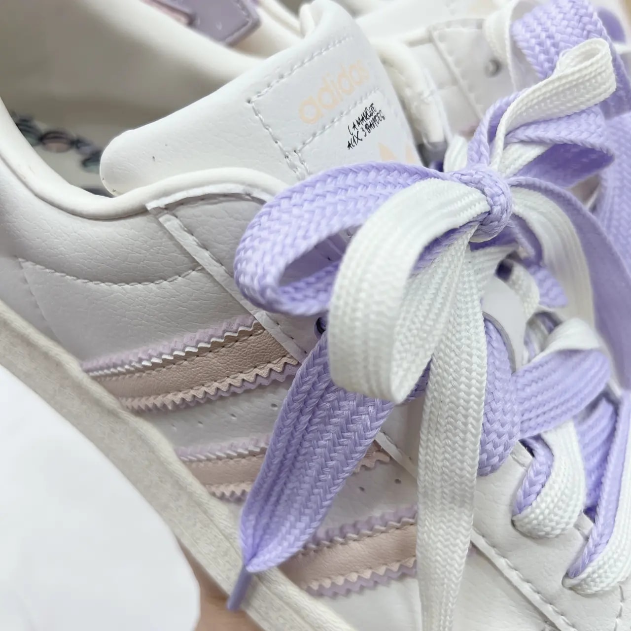 Giày Adidas Originals Superstar 'White Purple Pink' H03727 — ảnh 4