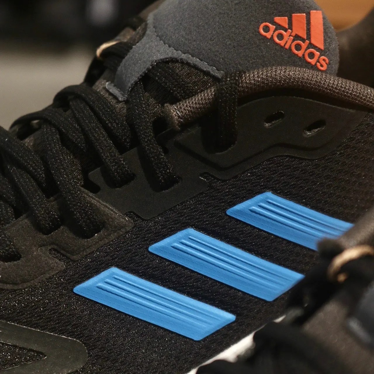 Giày Adidas Duramo 10 'Black Blue' GW4075 — ảnh 5