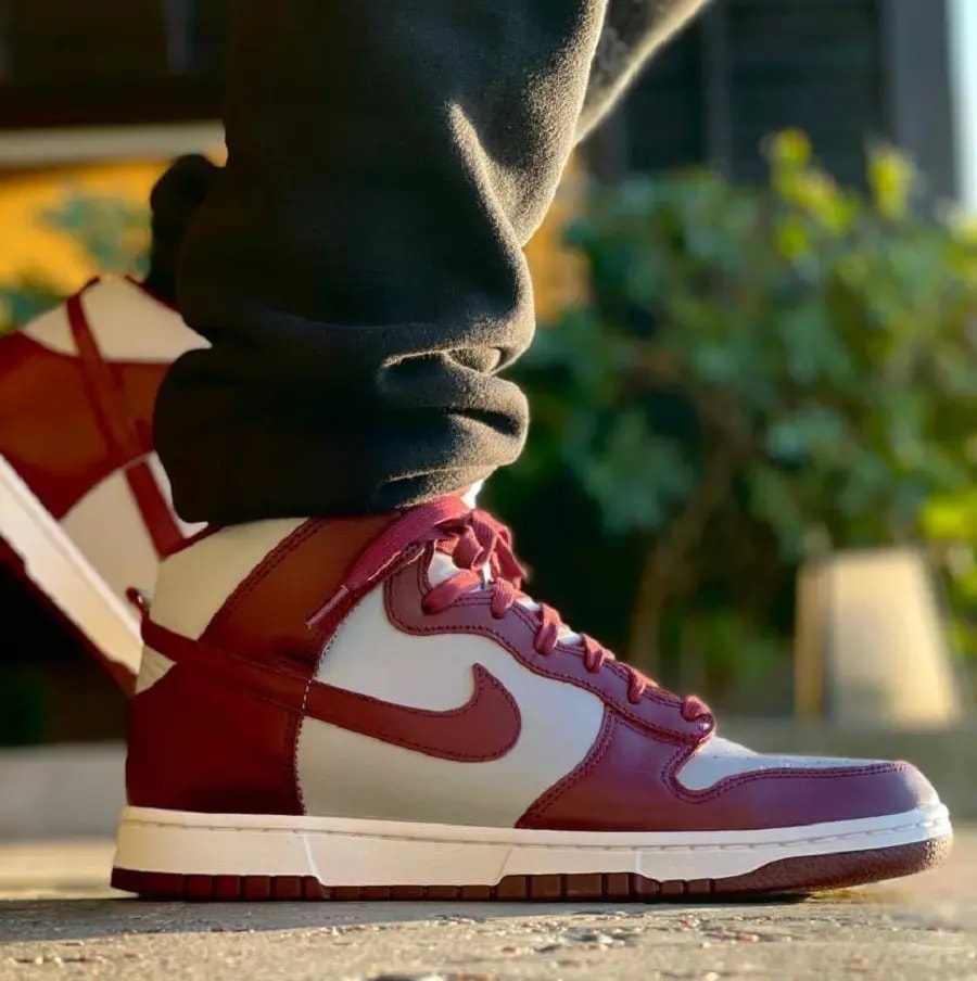 Giày Nike Dunk High Retro 'Dark Beetroot' DD1399-600 — ảnh 3