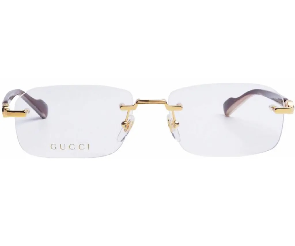 Kính Gucci Eyeglasses 'Gold' GG1221O-002