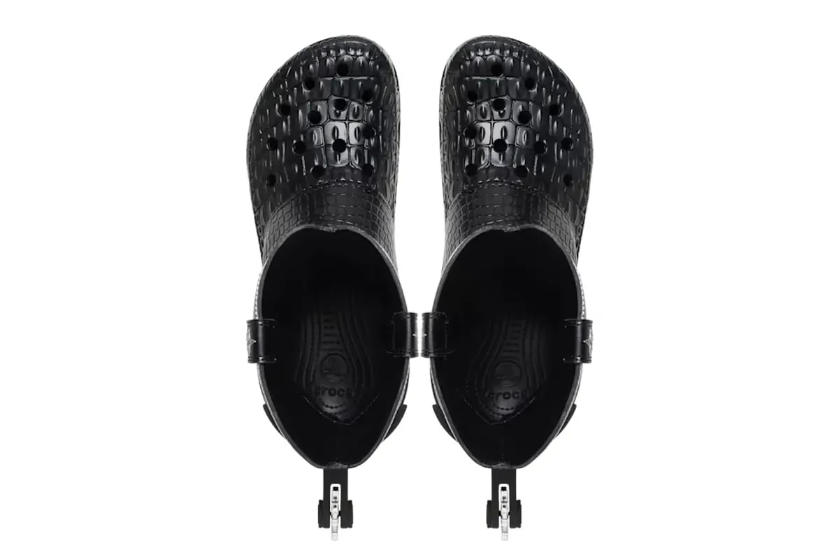 Dép Crocs Classic Cowboy Boot 'Black' 208695-001 — ảnh 4