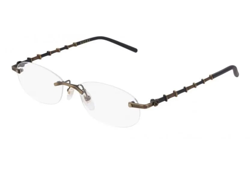 Kính Gucci Eyeglasses Seasonal Icon 'Black' GG0857OJ-001 — ảnh 3