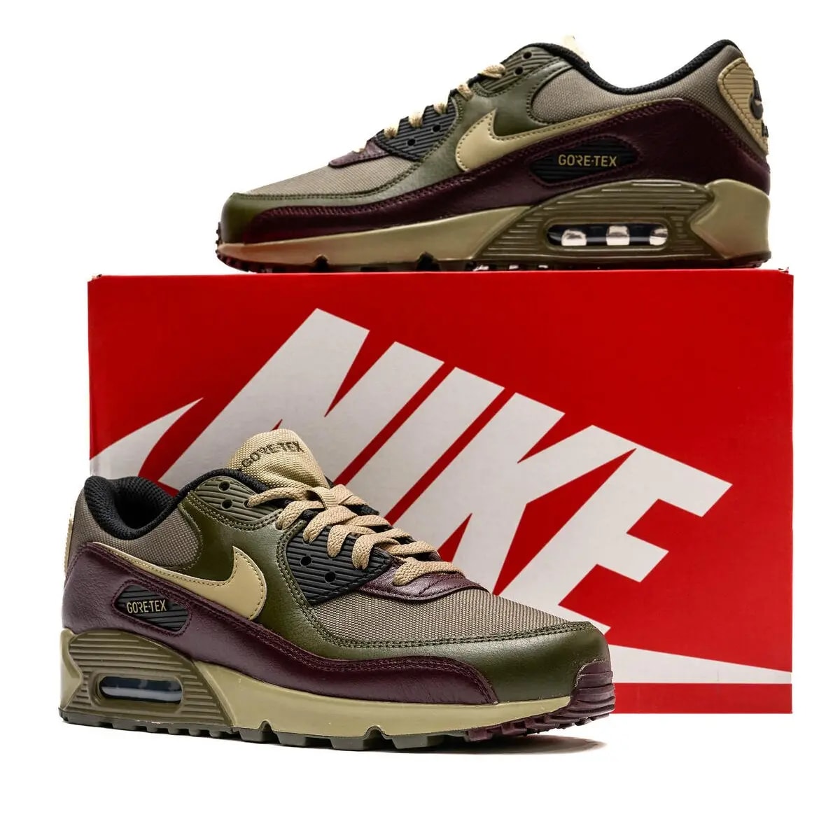 Giày Nike Air Max 90 Gore Tex 'Medium Olive' FD5810-200 — ảnh 2