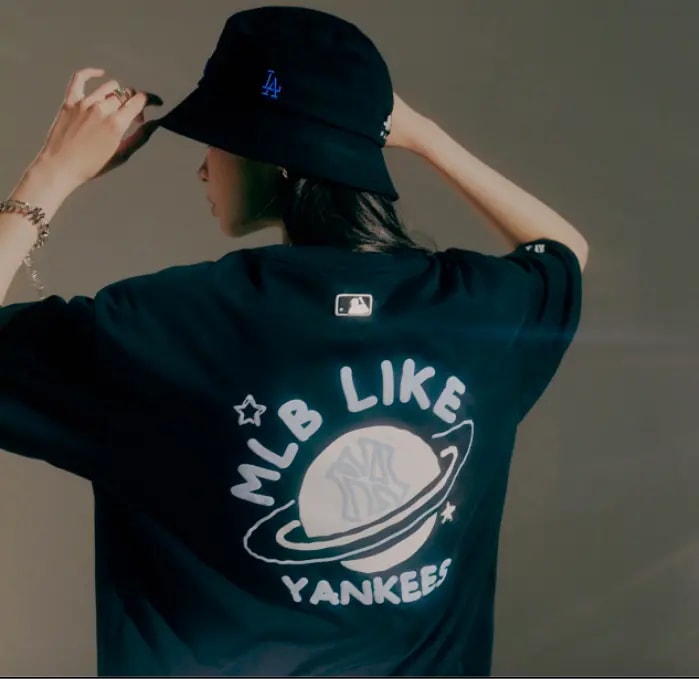 Mũ MLB Logomania Bucket LA 'Black' 32CPHI111-07L — ảnh 2