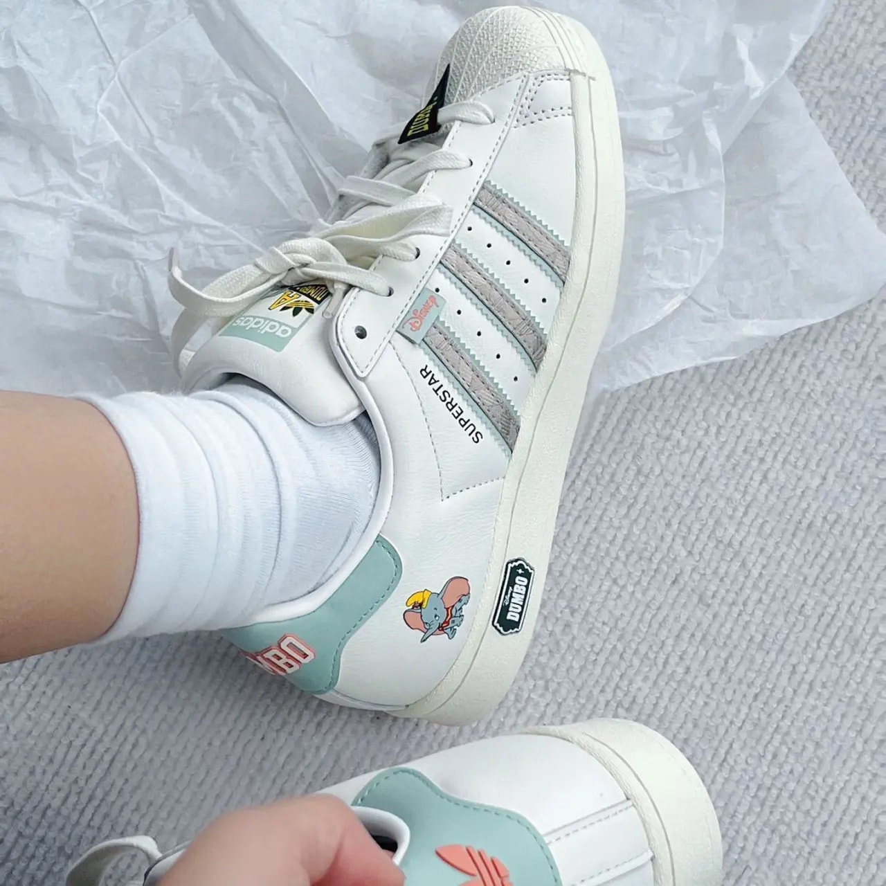 Giày Adidas x Disney Original Superstar 'White' IE5880 — ảnh 5