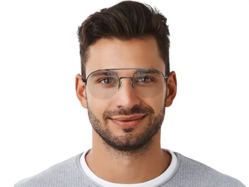 Kính Gucci Eyeglasses 'Silver' GG0682O-004 — ảnh 2