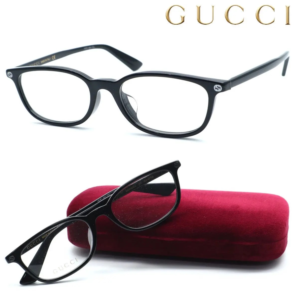 Kính Gucci Eyeglasses 'Black' GG0123OJ-006 — ảnh 2