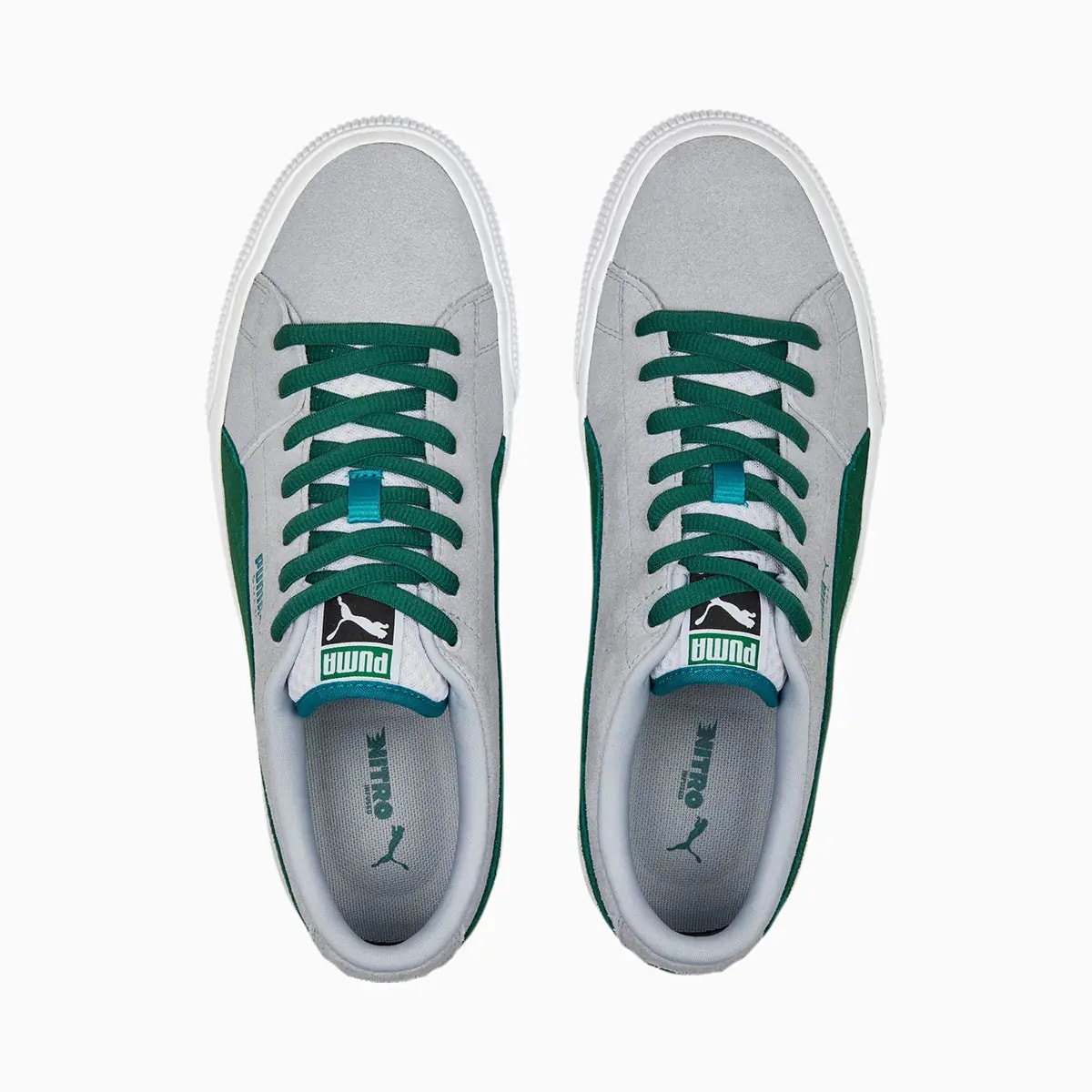 Giày Puma Suede Skate Nitro 'Grey' 386082-10 — ảnh 4