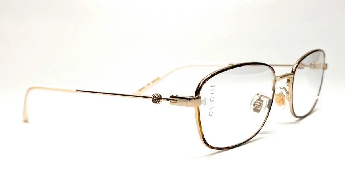 Kính Gucci Round Oval 'Gold' GG0444O-006 — ảnh 2
