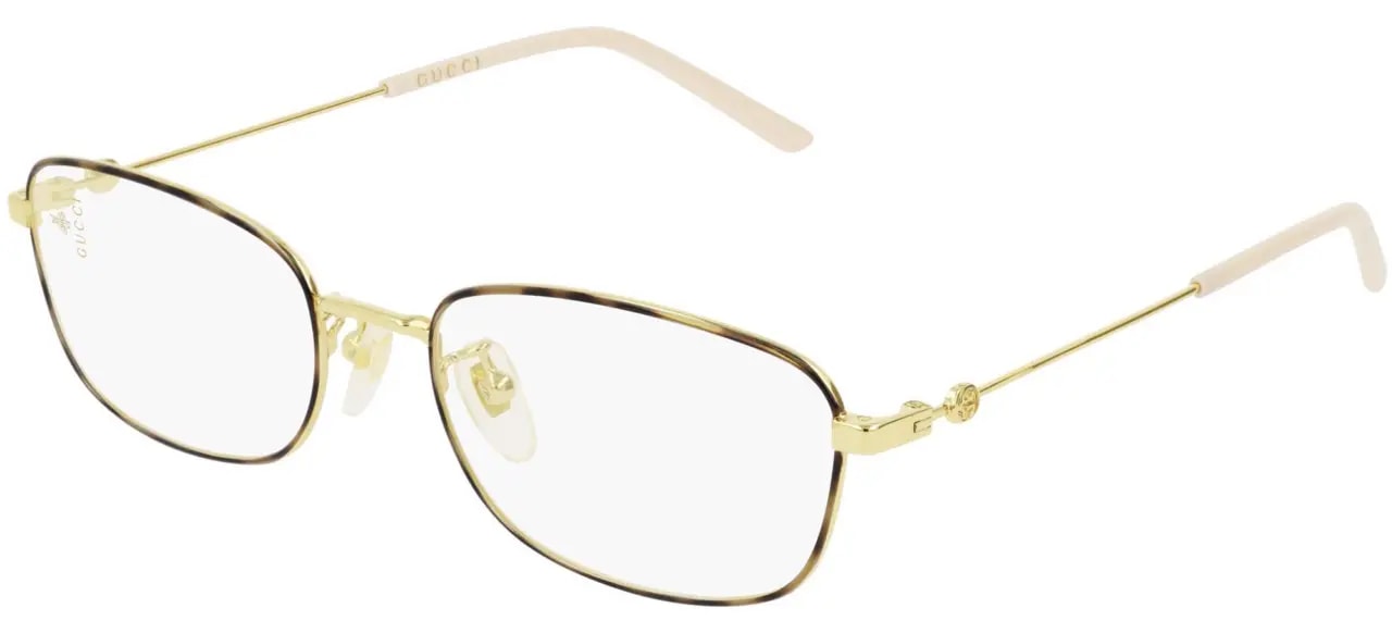 Kính Gucci Round Oval 'Gold' GG0444O-006 — ảnh 3