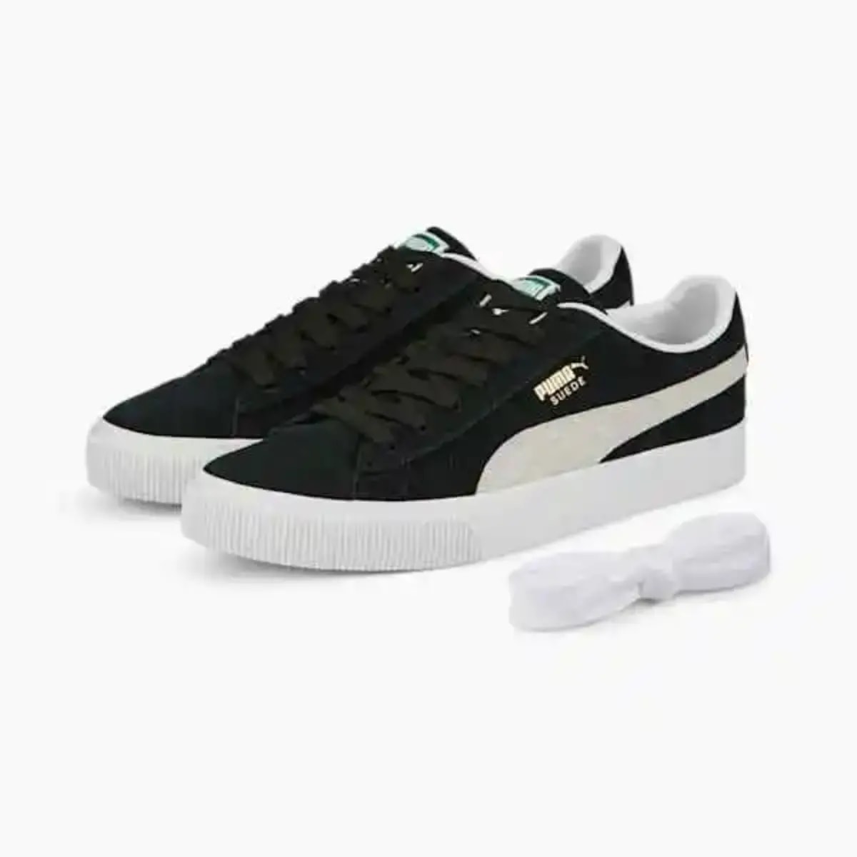 Giày Puma Skateboarding Suede 'Black' 386598-03 — ảnh 2