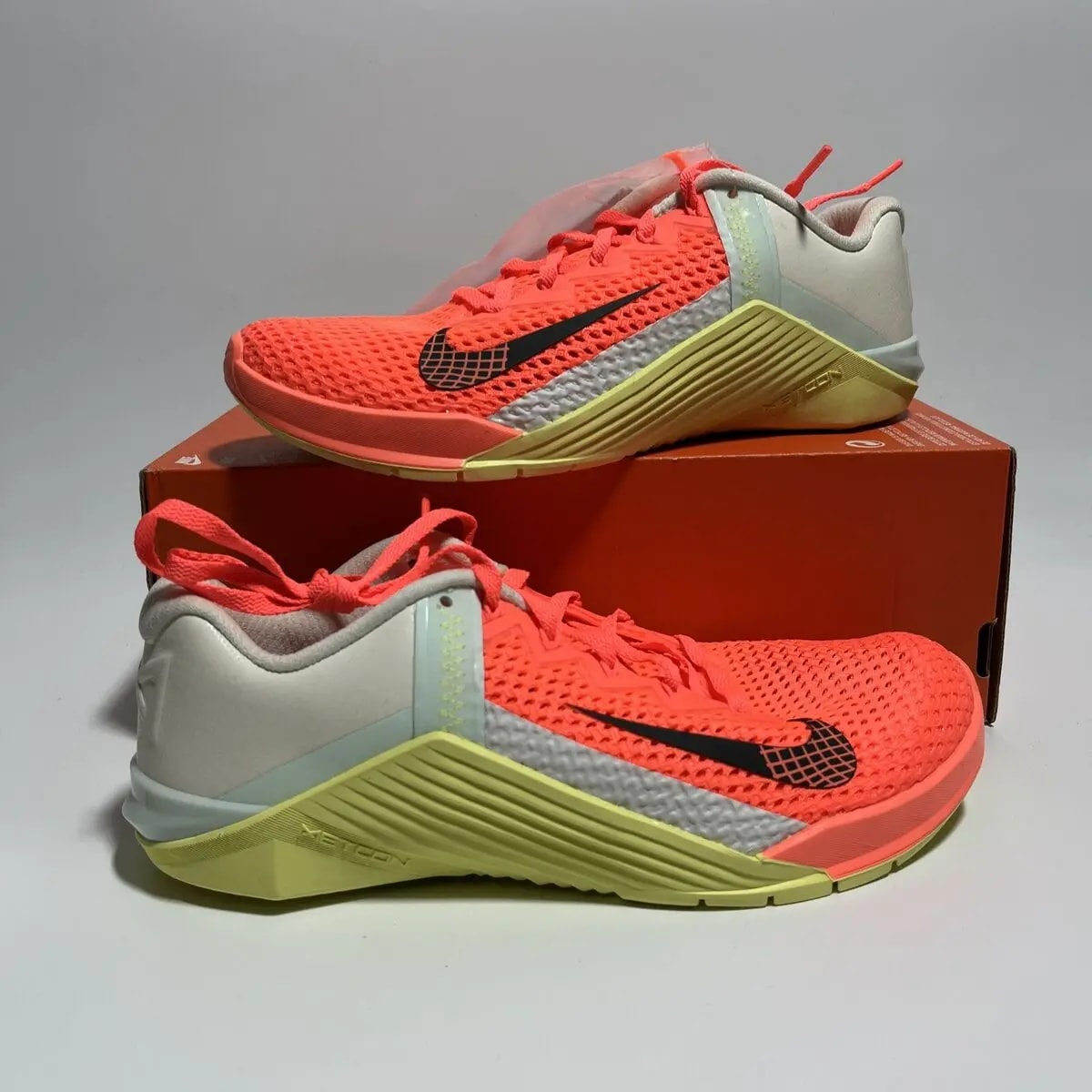 Giày Nike Metcon 6 'Bright Mango Light Zitron' AT3160-800 — ảnh 4