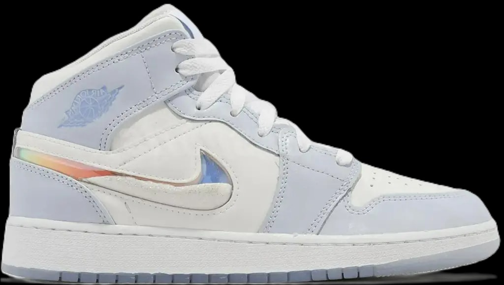 Giày Nike Air Jordan 1 Mid GS ‘Glitter Swoosh’ FQ9117-400 — kich-thuoc: 36 Giày Nike Air Jordan 1 Mid GS ‘Glitter Swoosh’ FQ9117-400 — kich-thuoc: 36
