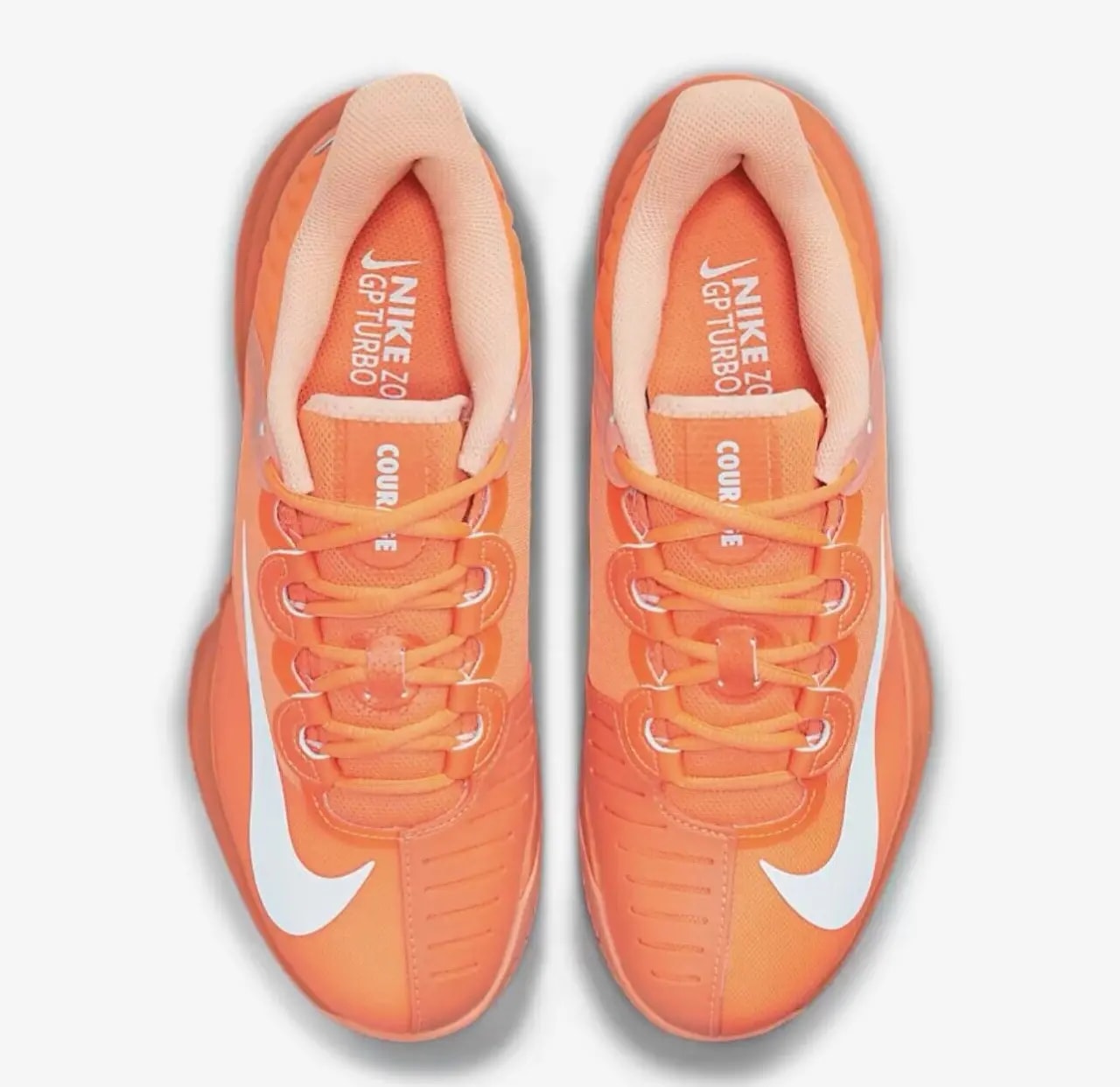 Giày Nike Court x Naomi Osaka Air Zoom GP Turbo 'Total Orange' DC9164-800 — ảnh 4