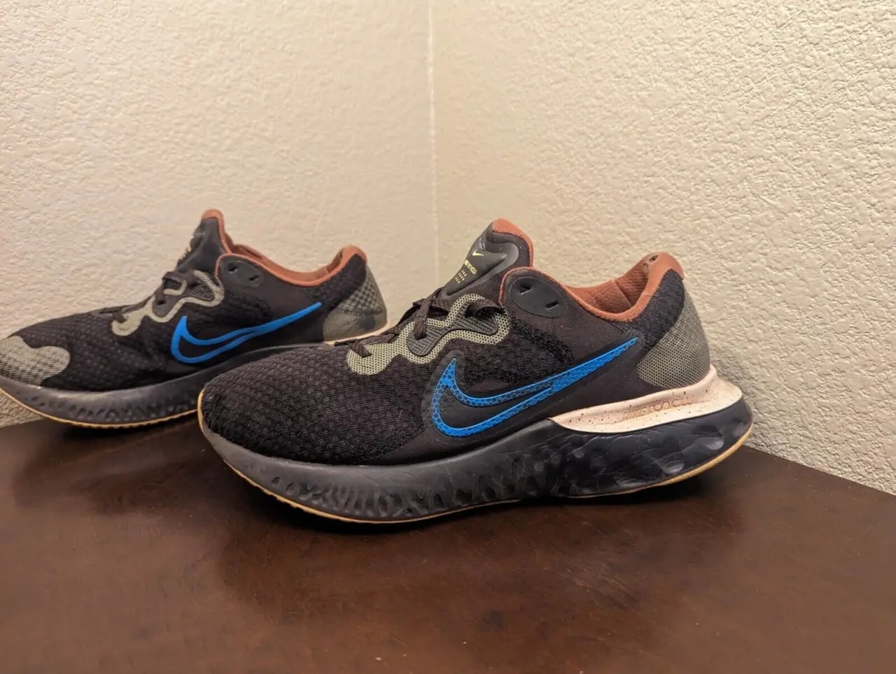 Giày Nike Renew Run 2 'Black Photo Blue' CU3504-002 — ảnh 5