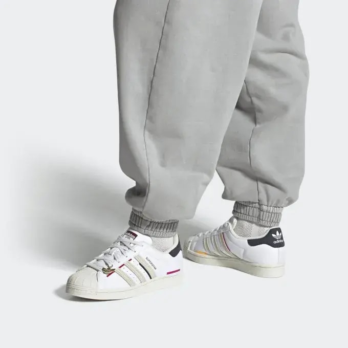Giày Adidas Superstar 'White' HQ6626 — ảnh 2