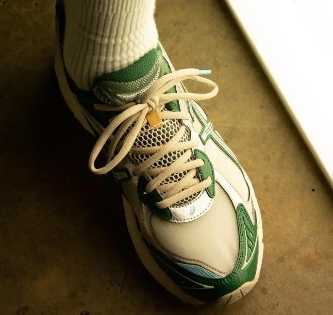 Giày Asics x Above The Clouds GT-2160 'Cream Shamrock Green' 1203A361-100 — ảnh 2