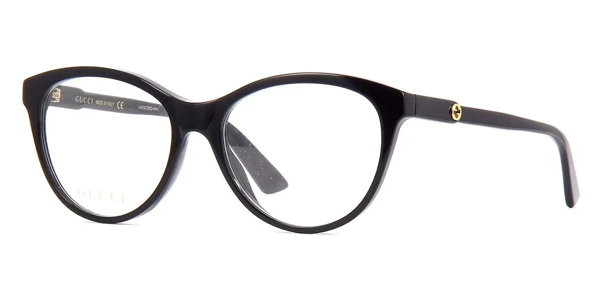 Kính Gucci Eyeglasses Cat Eye 'Black' GG0486O-001 — ảnh 2