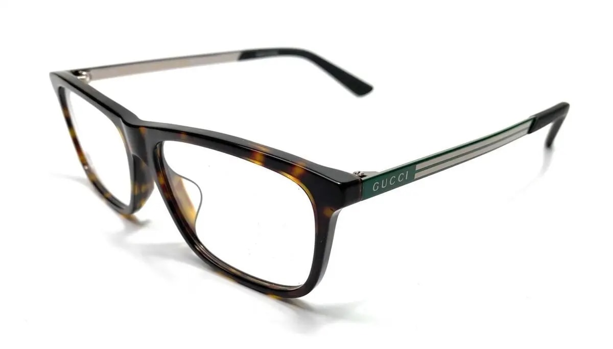 Kính Gucci Rectangle Square 'Havana' GG0696OA-002 — ảnh 2