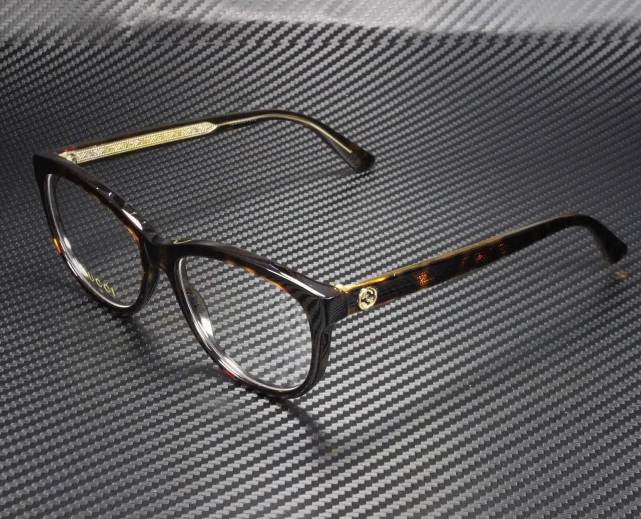 Kính Gucci Cat Eye Eyeglasses 'Havana' GG0310O-002 — ảnh 4