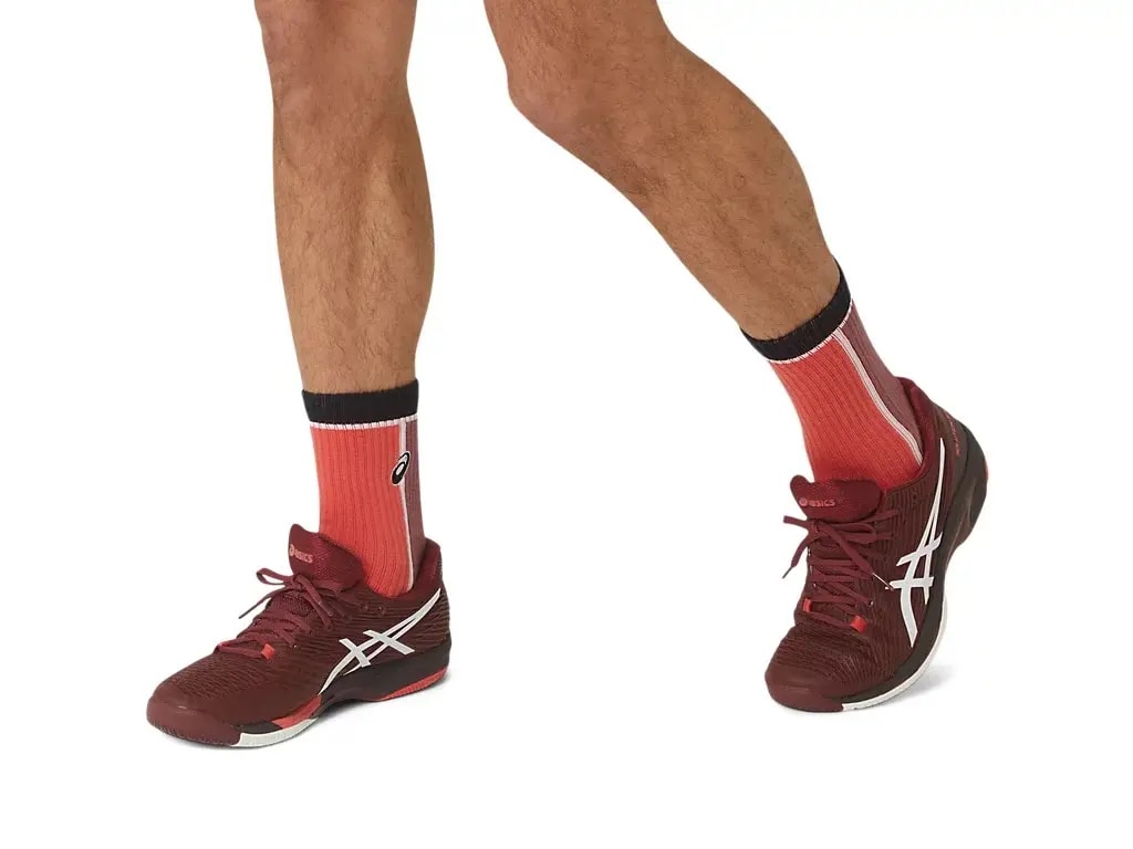 Giày Asics Solution Speed 'Red' 1041A182-602 — ảnh 4