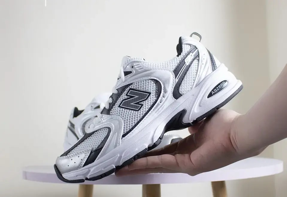 Giày New Balance 530 'White Silver Metallic' MR530LB — ảnh 5
