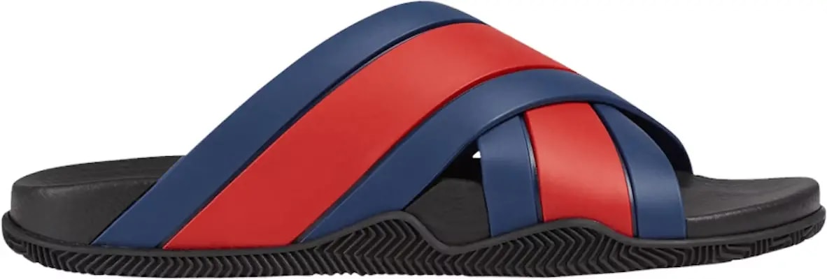 Dép Gucci GG Slide Sandal 'Blue Red' 630326-J8700-8497 — kich-thuoc: 40