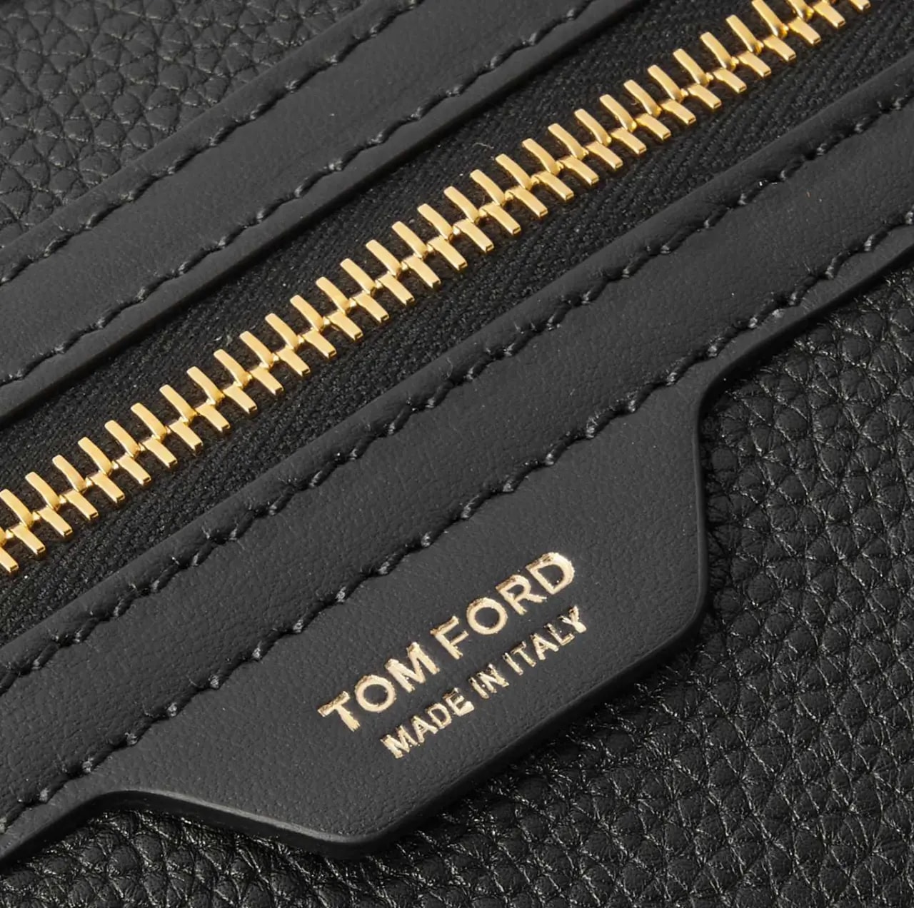 Túi Tom Ford Grain Leather Smart Wash 'Black' Y0356T-LCL213 — ảnh 4
