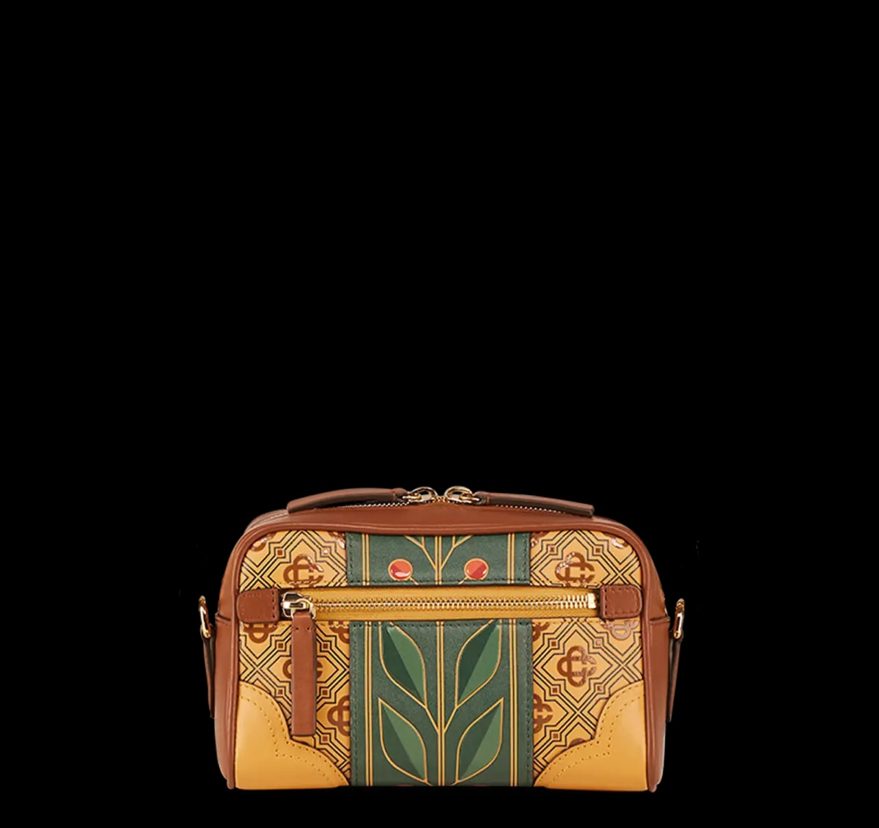 Túi Casablanca Laurel Crossbody 'brown' AS23-BAG-002-01 — ảnh 2