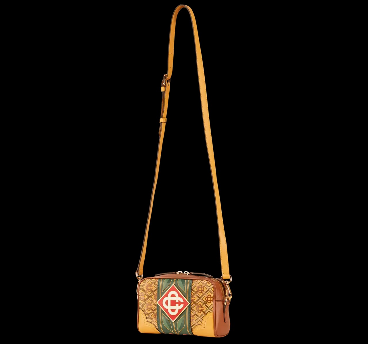 Túi Casablanca Laurel Crossbody 'brown' AS23-BAG-002-01 — ảnh 3