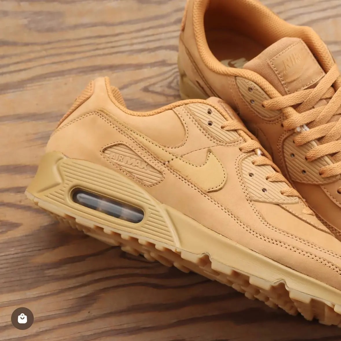 Giày Nike Air Max 90 Premium 'Wheat' FZ5102-299 — ảnh 5
