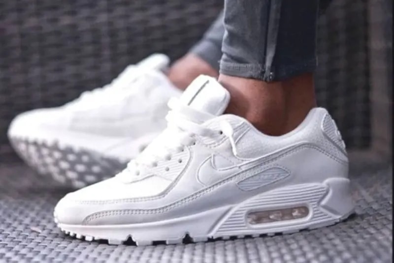 Giày Nike Air Max 90 'Triple White' DH8010-100 — ảnh 2