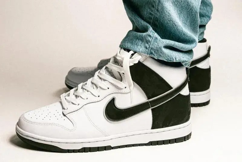Giày Nike Dunk High Retro SE 'White Black Camo' DD3359-100 — ảnh 2