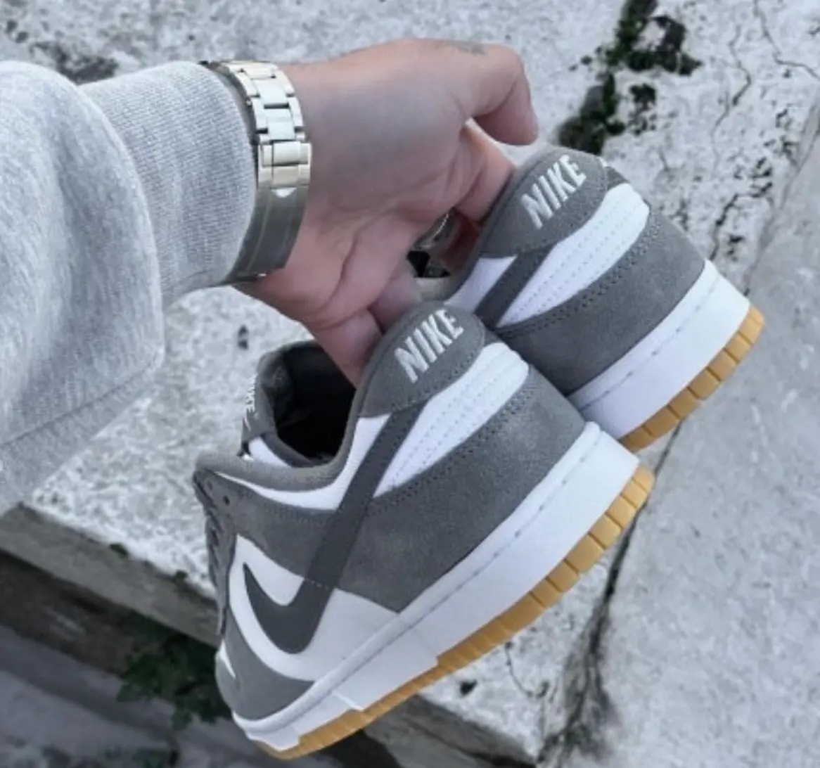 Giày Nike Dunk Low 'Smoke Grey Gum' FV0389-100 — ảnh 3